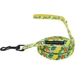 Sassy Woof Zest Friends Cat Leash, 6-ft Long
