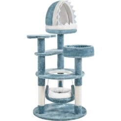 Yaheetech Ocean-Themed Multi-Level 45.5-in Cat Tree -Cat Supplies 1033006 PT1. AC SS1800 V1702673933
