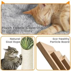 Yaheetech 72-in Plush Cat Tree & Condo 11 Yaheetech 72-in Plush Cat Tree & Condo -Cat Supplies 1033214 PT4. AC SS1800 V1702673984