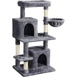 Yaheetech 46.5-in Plush Cat Tree & Condo 8 Yaheetech 46.5-in Plush Cat Tree & Condo -Cat Supplies 1036310 PT1. AC SS1800 V1703798770