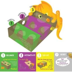 Cat Amazing Interactive Treat Maze & Puzzle Cat Toy -Cat Supplies 105304 PT7. AC SS1800 V1591991789