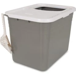 Petmate Top Entry Litter Pan -Cat Supplies 105471 PT3. AC SS1800 V1536765304