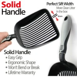 IPrimio Sifter With Non-Stick Litter Scooper -Cat Supplies 107172 PT2. AC SS1800 V1518103354