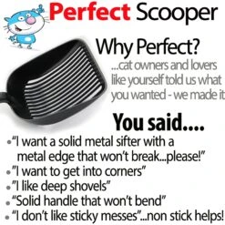 IPrimio Sifter With Non-Stick Litter Scooper -Cat Supplies 107172 PT5. AC SS1800 V1518103358