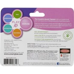 SmartyKat Feline Flash Laser Pointer Cat Toy -Cat Supplies 107603 PT3. AC SS1800 V1579798383