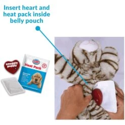 Snuggle Puppy Original Snuggle Kitty Plush Cat Behavioral Aid Anxiety Relief -Cat Supplies 108168 PT2. AC SS1800 V1688150248