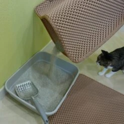 Moonshuttle Blackhole Litter Mat -Cat Supplies 109510 PT2. AC SS1800 V1484838539