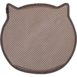Moonshuttle Headshaped Blackhole Litter Mat -Cat Supplies 109514 PT2. AC SS1800 V1484838554