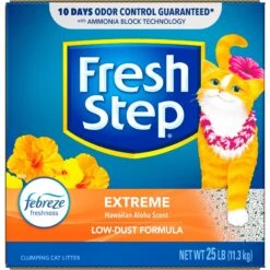 Fresh Step Hawaiian Aloha Scented Clumping Clay Cat Litter 15 Fresh Step Hawaiian Aloha Scented Clumping Clay Cat Litter -Cat Supplies 111378 PT6. AC SS1800 V1694465218