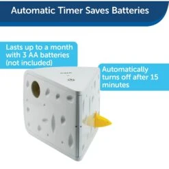 PetSafe Cheese Motion Cat Toy -Cat Supplies 114120 PT7. AC SS1800 V1599813075