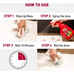 Nature's Miracle Advanced Cat Enzymatic Stain Remover & Odor Eliminator Spray, 32-oz Bottle 12 Nature's Miracle Advanced Cat Enzymatic Stain Remover & Odor Eliminator Spray, 32-oz Bottle -Cat Supplies 115421 PT3. AC SS1800 V1701453340