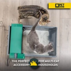 Pet Zone Smart Scoop Automatic Self-Cleaning Cat Litter Box -Cat Supplies 115602 PT5. AC SS1800 V1639016209