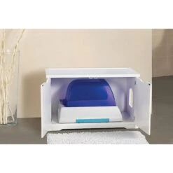 Merry Products Cat Washroom Bench Decorative Litter Box Cover & Storage -Cat Supplies 118012 PT3. AC SS1800 V1492009656
