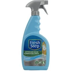 Fresh Step Products Litter Box Odor Eliminating Spray, 24-oz Bottle