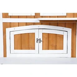 TRIXIE 2-Story Cottage Outdoor Wooden Cat House -Cat Supplies 118986 PT4. AC SS1800 V1492200750