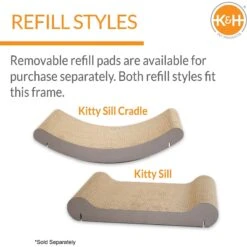 K&H Pet Products EZ Mount Window Scratcher Kitty Sill -Cat Supplies 121331 PT4. AC SS1800 V1620847059