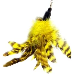 Pet Fit For Life 2 Feathers & 1 Coon Tail Wand Cat Toy -Cat Supplies 123824 PT4. AC SS1800 V1589320886