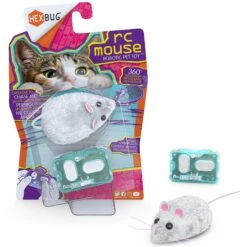 Hexbug Remote Control Mouse Cat Toy, Color Varies -Cat Supplies 124504 PT4. AC SS1800 V1650014826