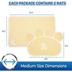 Pet Magasin Cat Litter Mats, 2-pack -Cat Supplies 125028 PT3. AC SS1800 V1663967567