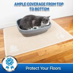 Pet Magasin Cat Litter Mats, 2-pack -Cat Supplies 125028 PT6. AC SS1800 V1663967178