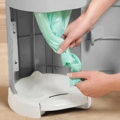 Litter Champ Premium Odor-Free Cat Litter Waste Disposal System, Grey -Cat Supplies 127916 PT6. AC SS1800 V1522101794