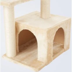 Frisco 28-in Faux Fur Cat Tree & Condo 10 Frisco 28-in Faux Fur Cat Tree & Condo -Cat Supplies 128073 PT4. AC SS1800 V1584452713
