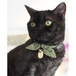 Necoichi Ninja Cotton Breakaway Cat Collar With Bell -Cat Supplies 137025 PT6. AC SS1800 V1506717148