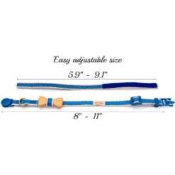 Pettsie Bow Tie Cotton Breakaway Cat Collar With Friendship Bracelet -Cat Supplies 139113 PT2. AC SS1800 V1507065030