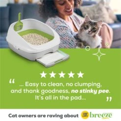 Tidy Cats Breeze Spring Clean Scented Litter System Cat Pads -Cat Supplies 139317 PT6. AC SS1800 V1700158003