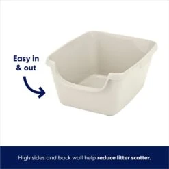 Frisco High Sided Cat Litter Box, Medium -Cat Supplies 141369 PT2. AC SS1800 V1675279990