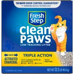Fresh Step Clean Paws Scented Clumping Clay Cat Litter -Cat Supplies 141502 PT7. AC SS1800 V1694455147