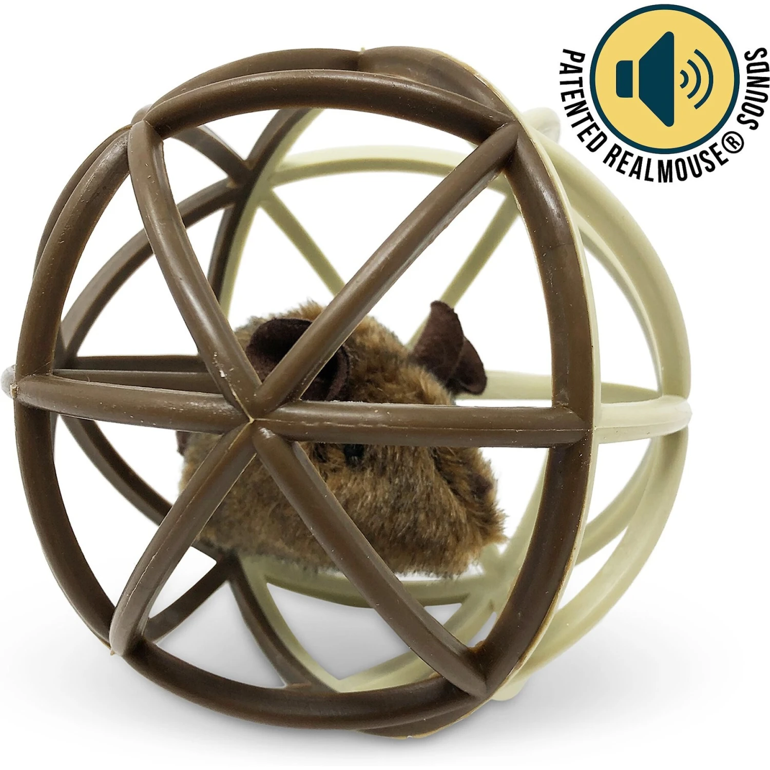 Pet Zone Ball Of Furry Fury Cat Toy With Catnip 3 Pet Zone Ball Of Furry Fury Cat Toy With Catnip - Image 3