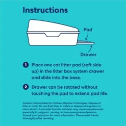 Frisco Cat Litter Pads, Unscented -Cat Supplies 149816 PT4. AC SS1800 V1675279931