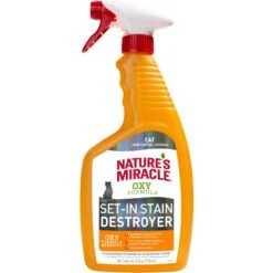 Nature's Miracle Cat Oxy Formula Set-In Stain Destroyer & Odor Remover Spray