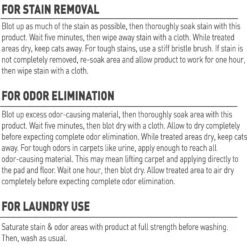 Nature's Miracle Cat Oxy Formula Set-In Stain Destroyer & Odor Remover Spray -Cat Supplies 152168 PT5. AC SS1800 V1701114550