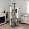 Tiger Tough Double Decker Playground 69.3-in Faux Fur Cat Tree & Condo