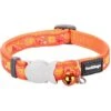 Red Dingo Breezy Love Nylon Breakaway Cat Collar With Bell