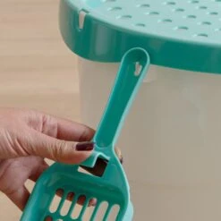 IRIS USA Large Round Top Entry Cat Litter Box & Scoop 13 IRIS USA Large Round Top Entry Cat Litter Box & Scoop -Cat Supplies 156874 PT6. AC SS1800 V1680809024