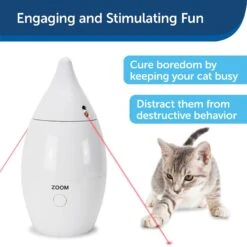 PetSafe Zoom Rotating Laser Cat Toy -Cat Supplies 159067 PT3. AC SS1800 V1599827463