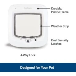 PetSafe 4-Way Locking Microchip Entry Cat Door 8 PetSafe 4-Way Locking Microchip Entry Cat Door -Cat Supplies 159086 PT2. AC SS1800 V1626448950