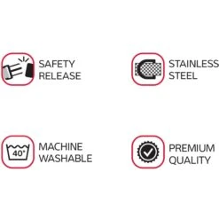 Red Dingo Skull & Roses Nylon Breakaway Cat Collar With Bell -Cat Supplies 159178 PT3. AC SS1800 V1684886990