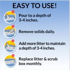 Tidy Max Lightweight 24/7 Performance Clumping Clay Cat Litter -Cat Supplies 162506 PT7. AC SS1800 V1657911258