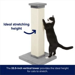 Frisco 33.5-in Sisal Cat Scratching Post -Cat Supplies 163749 PT2. AC SS1800 V1667229763