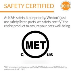 K&H Pet Products Birchwood Manor Wooden Outdoor Heated Cat House, Natural Wood -Cat Supplies 164062 PT5. AC SS1800 V1692210475