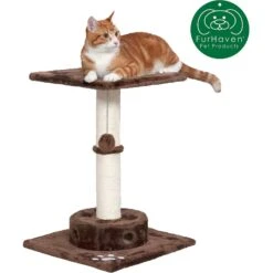 Tiger Tough Scratching Post 22.5-in Faux Fur Cat Tree 9 Tiger Tough Scratching Post 22.5-in Faux Fur Cat Tree -Cat Supplies 173194 PT2. AC SS1800 V1618279043