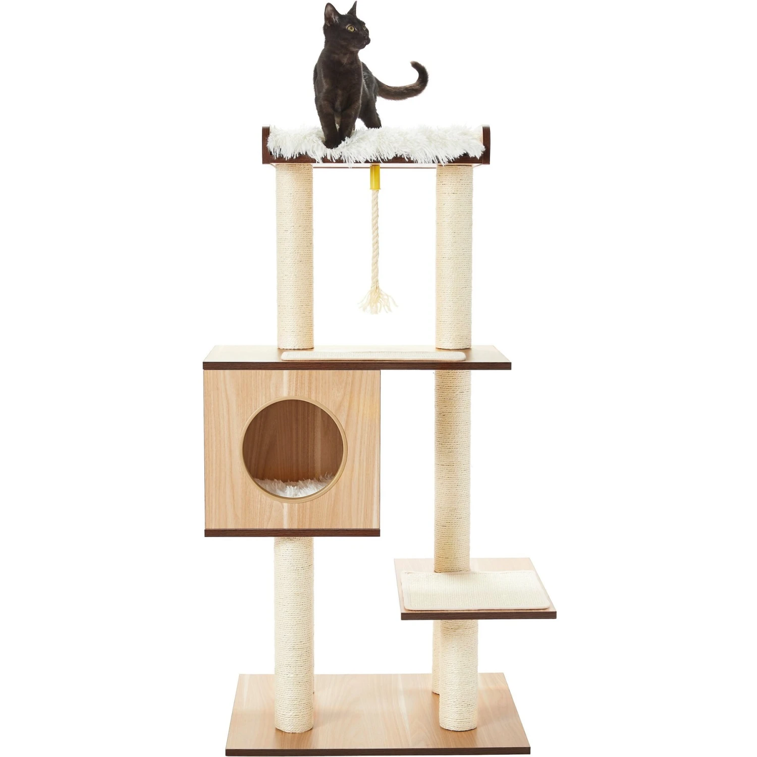 Frisco 47.5-in Modern Cat Tree & Condo 5 Frisco 47.5-in Modern Cat Tree & Condo - Image 5