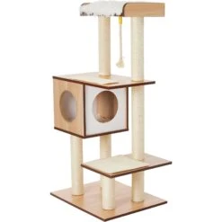 Frisco 47.5-in Modern Cat Tree & Condo 11 Frisco 47.5-in Modern Cat Tree & Condo -Cat Supplies 177904 PT5. AC SS1800 V1584453379