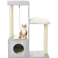 Frisco Modern Cat Tree & Condo -Cat Supplies 177914 PT4. AC SS1800 V1584453082