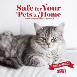 Nature's Miracle Cat Enzymatic Stain Remover & Odor Eliminator Refill, Melon Burst Scent, 1-gal Bottle -Cat Supplies 178073 PT5. AC SS1800 V1560441136