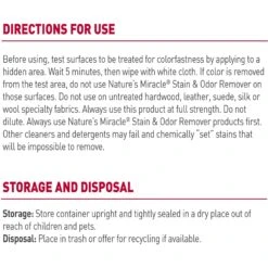Nature's Miracle Cat Enzymatic Stain Remover & Odor Eliminator Refill, 1-gal Bottle 14 Nature's Miracle Cat Enzymatic Stain Remover & Odor Eliminator Refill, 1-gal Bottle -Cat Supplies 178085 PT5. AC SS1800 V1701116414